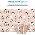 thumbnail image 6 of Cute Penguin Gaming Mouse Pad Penguins Large Mouse Pad (31.5x11.8 Inch) Non-Slip Rubber Base Large Desk Mat Desk Protector for Home Office Gaming Work, 6 of 6