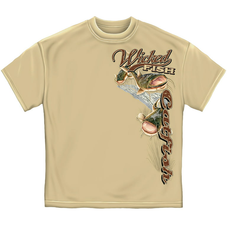 Cotton Wicked Fish Catfish T-Shirt
