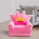 thumbnail image 1 of Cubierta de asiento para encantadores para bebés, cubierta de brazo duradera, cubierta de sofá para lindos, para sala de estar, dormitorio corona rosa Yotijar Funda elástica, 1 of 9