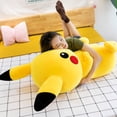 thumbnail image 5 of Pokemon Series Anime Cute Down Cotton Smiling Pikachu Doll Plush Toy Children Laughing Pikachu Cloth Doll Girl Birthday Gift, 5 of 5