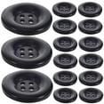 thumbnail image 3 of FOLOYORI 50Pcs Sewing Buttons for Replacement Navy Blue Resin for Clothes, 3 of 8
