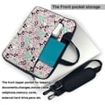 thumbnail image 2 of Lsque West Cowgirl Disco Pattern Laptop Bag – Portable & Slim Single-Shoulder Computer Case with Adjustable Strap, Protective, Lightweight for 13”/14”/15.6” Laptops, 2 of 8