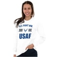 thumbnail image 4 of US Air Force Fly Fight Win USAF Long Sleeve TShirt Men Women Brisco Brands M, 4 of 6