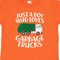 thumbnail image 4 of Inktastic Just a Boy Who Loves Garbage Trucks Boys Toddler T-Shirt, 4 of 5