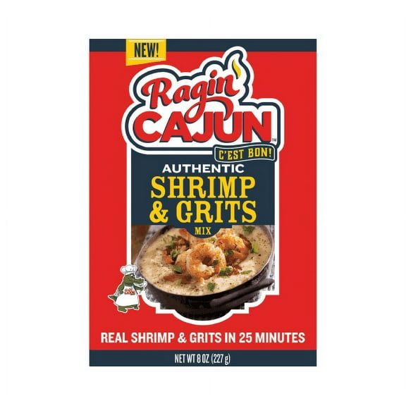 Ragin Cajun Shrimp & Grits