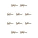 thumbnail image 3 of Jumpingount Alfileres de aleación con letras encantadoras, Clip para sombreros, elegantes y encantadores diamantes de imitación decorativos, herramientas ESTRELLA 10piezas Jumpingount CBP301163, 3 of 6
