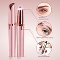 thumbnail image 3 of Recortador de cejas eléctrico, recortador de cejas para mujeres, instrumento de afeitado automático de cejas, depilación, recortador de belleza, lápiz de cejas, raspador de cejas, 3 of 5