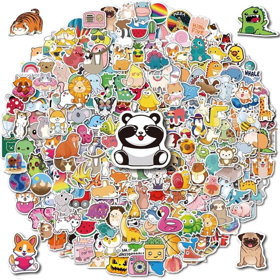 Stickers for Water Bottles, 300PCS Water Bottle Stickers for Kids, Waterproof Vinyl Stickers, Cute Stickers Pack