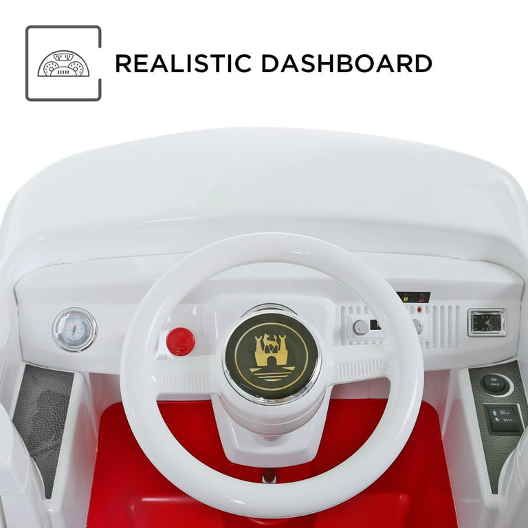 Rollplay VW Bus 6 Volt Battery Powered Ride on Vehicle Red Walmart