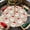 Beige Santa Repeat, variant on YESAD Round Outdoor Tablecloth For Up To 36 in With Umbrella Hole & Zipper Waterproof Elastic Edge Fitted Table Cover Big Sunflower For Patio Picnic Party, Cookie Print