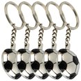 thumbnail image 1 of KAKOWELY 5 llaveros decorativos con temática de fútbol., 1 of 4