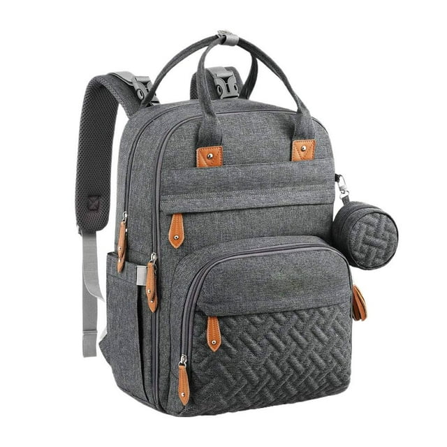 Daily Mix Store Sac Maman Multifonction Pliable, Sac à Couches avec Conception Imperméable, Rangement Zoné pour Biberons Vêtements