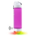thumbnail image 5 of HandySpring - 26 oz Smart Water Bottle with Reminder to Drink Water - Lights and Sound Alert (Switchable) Hydrate Water Bottle, Water Tracker with Spout, Smart Hydration Reminder Light (Pink), 5 of 8