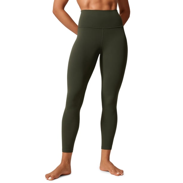 Pantalones CRZ YOGA Butterlift tiro alto 25" verde oliva talla S