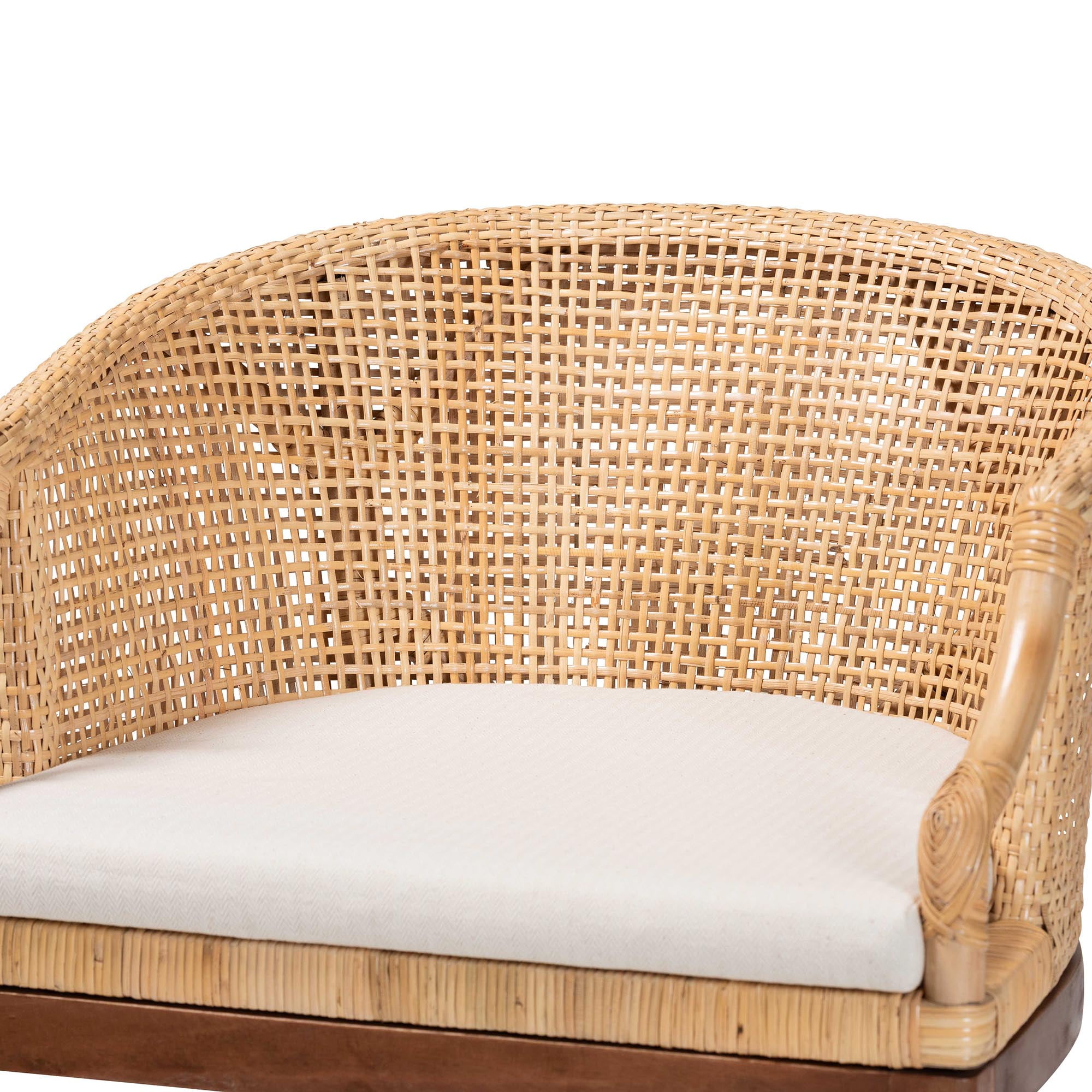 bali & pari Lumajang Boho Counter Stool, 2-Piece, Light Honey