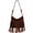 【brown】b, variant on Boho Fringe Crossbody Bag for Women,Soft Faux Suede Tassel Purse with Adjustable Strap,Western Hippie Handbag