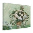 thumbnail image 3 of Trademark Fine Art Vincent van Gogh Roses 1890 Canvas Wall Art - 18x24, 3 of 5