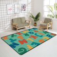 thumbnail image 4 of Crawling Indoor Carpet Play Mat Colourful Alphabet for Living Room Bedroom Educational Nursery Floor Mat Area Rugs 60x39inch, 4 of 6