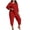 Red, variant on Dvprdro 2 Pack Womens Pajama Sets Plu Size 3/4 Sleeve Pjs Lounge Set Soft Comfy Sleepwear Loungewear