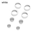 thumbnail image 1 of New Soft Anti-Slip Earphone Earbuds Cover Ear tips Kits In-ear Silicone Eartips WHITE, 1 of 8