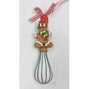 Holiday Time Gingerbread Egg Beater Ornament, 5"