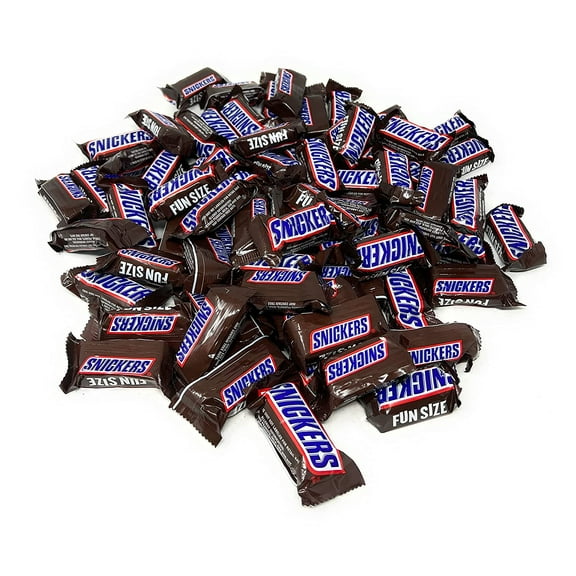 Snickers Fun Size Chocolate Candy Bars American Holiday Favorites Bulk Super Mix Individually Wrapped Assorted Variety In Resealable Bag 3 lbs (48 Oz)