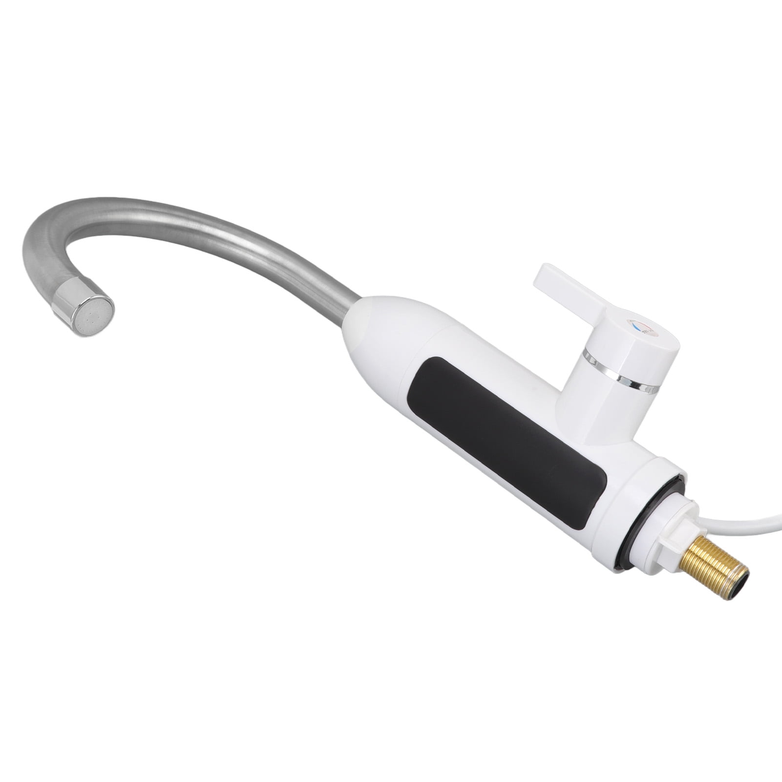 3000W Instant Water Heater Faucet IPX4 ABS Tankless Stainless Steel Kitchen Heating Tap for Home