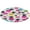 style-7, variant on Flamingo Pattern Floral Medallion Round Rug - Small Round Area Rug, Soft Non-Slip Machine Washable Bedroom Mat Indoor Accent Entry Carpet for Office Desk Dorm Hallway