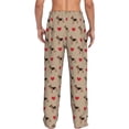 thumbnail image 3 of Goofa German Shepherd Dog Printed Soft Pajama Pants for Men, Wide Leg Comfy Casual Lounge Yoga Pants-XX-Large, 3 of 9
