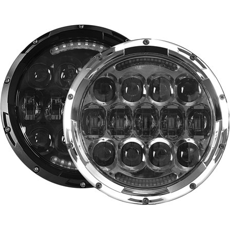 Cyron ABIG7-A6KC Headlight 7" Chrome