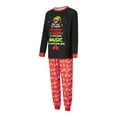thumbnail image 3 of Christmas Family Matching Pajamas Sets Xmas Holidays Family Top Pants Set Jammies Sleepwear, 3 of 10