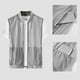 thumbnail image 1 of pstuiky Camisetas sin mangas para hombre, Chaleco de verano transpirable con malla y protección solar para hombre, con bolsillo interior para pesca al aire libre Camisas para hombres xxxxxl, 1 of 9