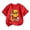 AB334 Red, variant on Bainana Boys Short Sleeve T Shirts Baseball Print Loose Tops Big Kids Summer Tees