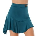 thumbnail image 3 of MSemis Women Latin Dance Skirt Classic Swing Samba Dancing Skirt, 3 of 5