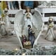 thumbnail image 2 of Estatua de ángel con la Sagrada Familia, 26,4 cm, figuras de resina Scu, 2 of 3