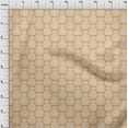 thumbnail image 4 of oneOone Cotton Flex Light Beige Fabric Asian Block Diy Clothing Quilting Fabric Print Fabric By Yard 40 Inch Wide, 4 of 5