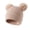 Khaki1, variant on Aihuaihua Kids Winter Knit Beanie Hat Double Pom Pom for Boys Girls 2 to 8 Years