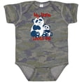 thumbnail image 3 of Inktastic My Nana Loves Me Panda Boys or Girls Baby Bodysuit, 3 of 5