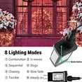 thumbnail image 5 of LED String Lights, 72ft 200 LED Fairy Lights, 8 Modes, Low Voltage, for Christmas, Home, Garden, 5 of 5