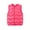 Rose, variant on Godderr Kids Boys Girls Puffer down Vest Winter Warm Coat Outwear with Zip Quilted Vest Thicken Solid Color Sleeveless Vest for 3-4Y