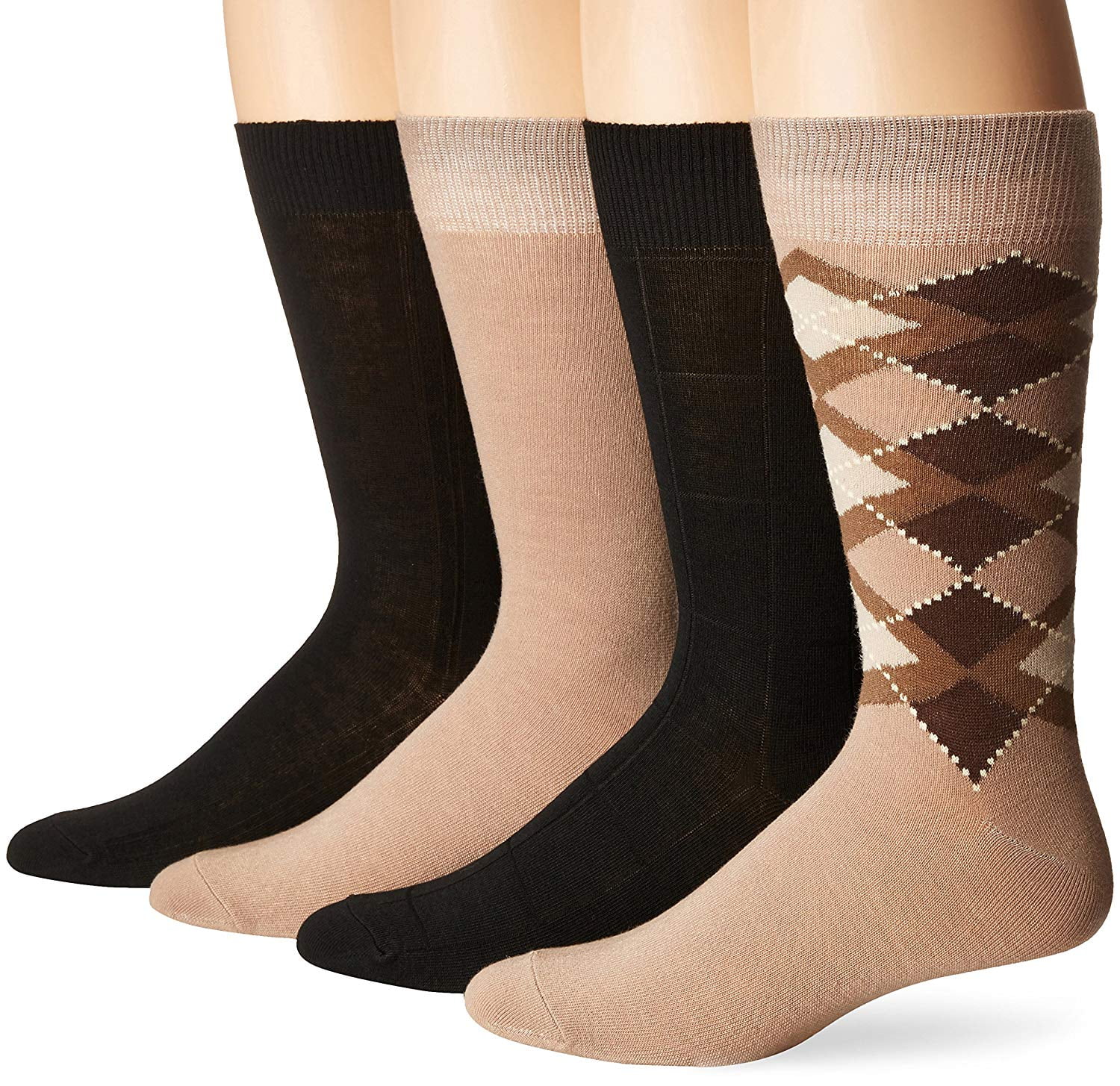 Van Heusen Mens 4 Pack Dress Socks Van Heusen Mens 4 Pack Dress Socks