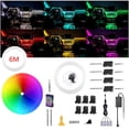 thumbnail image 1 of for Mercedes-Benz 6M RGB LED Car Mood Light Footwell Ambient Light Interior -, 1 of 4