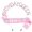 Pink B, variant on Yoyauz Birthday Crowns for Women Birthday Queen Headband & Sash for Women Birthday Headband for Women Parties Favors Gift