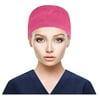 CieKen Scrub Cap With Buttons Bouffant Hat With Sweatband for Womens and Mens