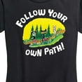 thumbnail image 3 of Pete The Cat - Follow Your Own Path - Women's Short Sleeve Graphic T-Shirt, 3 of 6