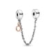 thumbnail image 4 of Abalorio Brillante De plata de ley 925 para mujer, cadena de seguridad con forma de corona O árbol, compatible con pulsera Pandora Original, regalo de joyería artesanal, novedad, 4 of 4