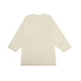 thumbnail image 5 of Gaukiv Men's Three Quarter Sleeve Shirts Raglan Crew Neck Shirts Solid Color Baseball Tops Complexion M, 5 of 7