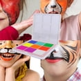 thumbnail image 3 of Pintura de cara y cuerpo Sunnimix 9 colores arte de maquillaje Halloween, 3 of 8