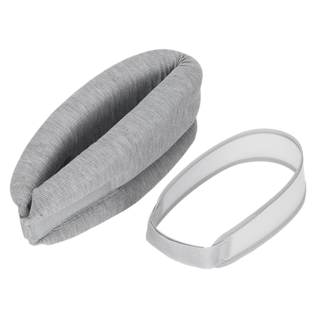 Esponja de soporte para el cuello, tractor suave para la columna Cervical con correa de fijación de PVC para aliviar el dolor de cuello y dormir