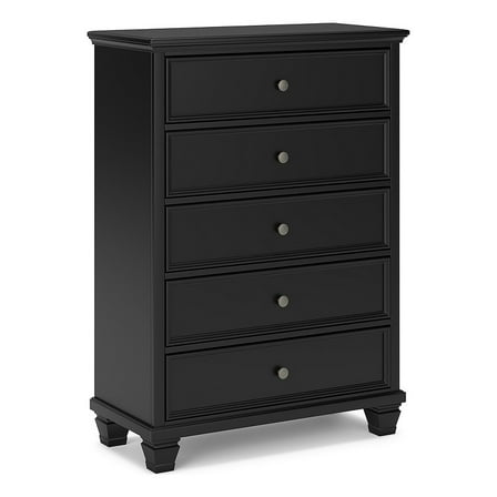 Ashley Furniture Lanolee Black Chest of Drawers